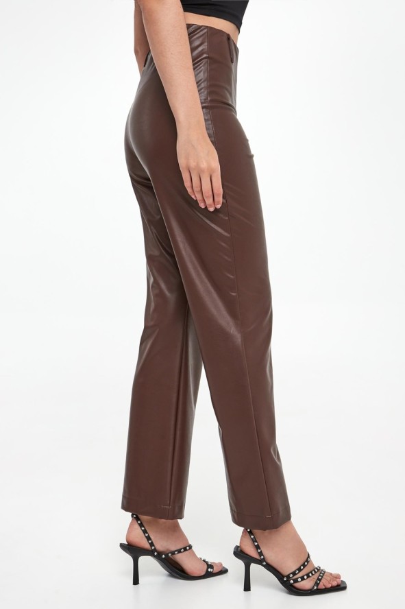 Spodnie damskie z ekoskóry JOSEPH RIBKOFF