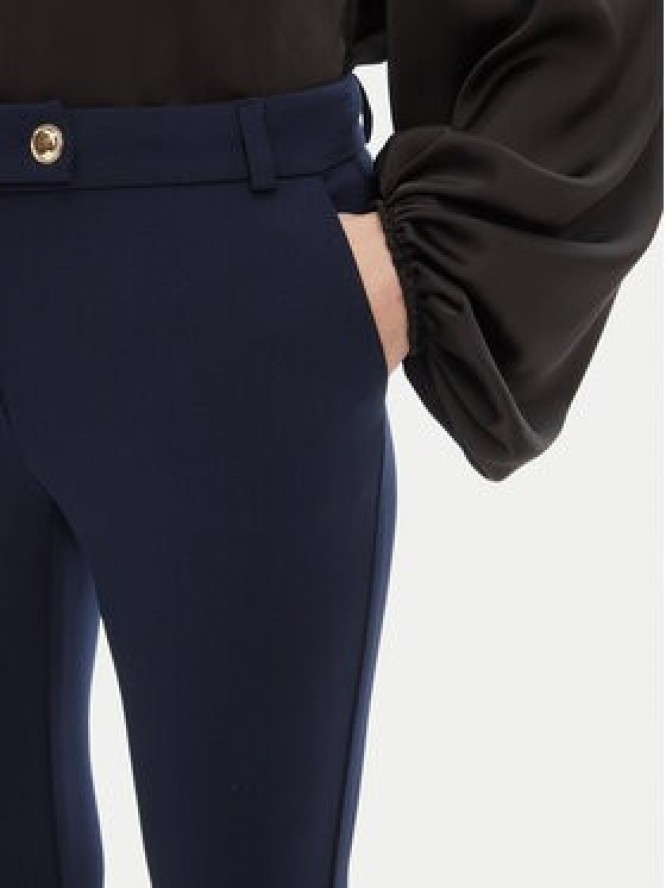 Rinascimento Spodnie materiałowe CFC0122742003 Granatowy Regular Fit