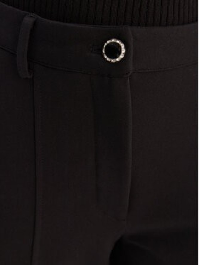 Guess Spodnie materiałowe W6RB11 KCMU2 Czarny Straight Leg