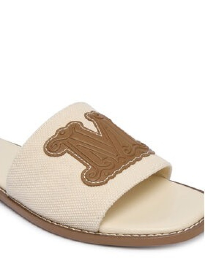 Max Mara Klapki 2616521039650 Brązowy
