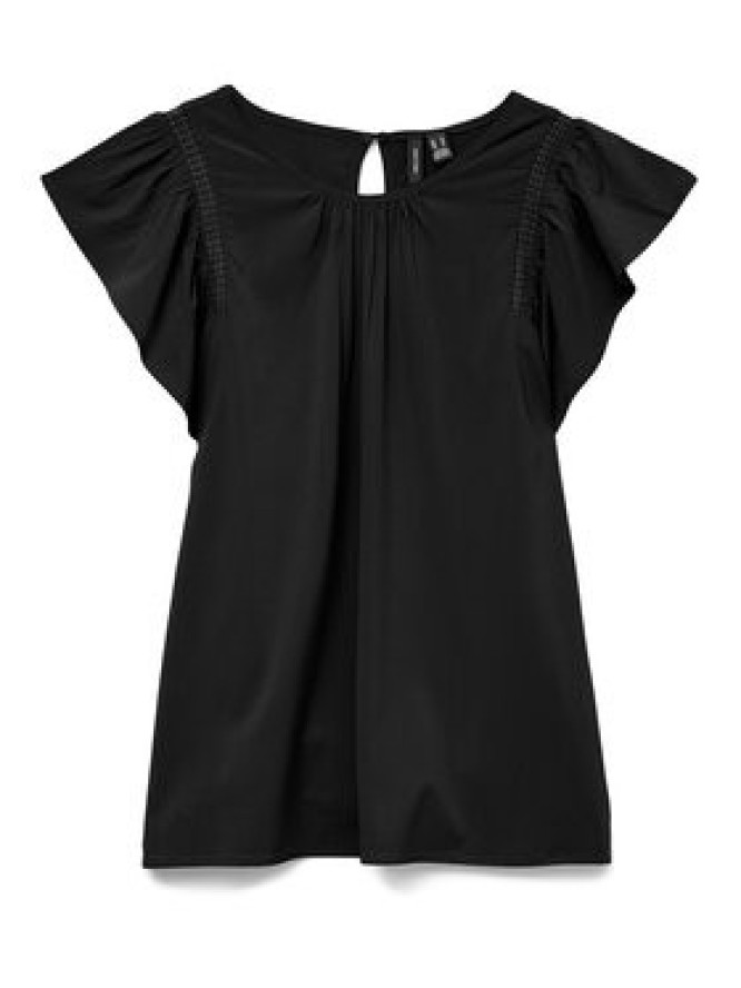 Vero Moda Bluzka Bella 10325248 Czarny Standard Fit