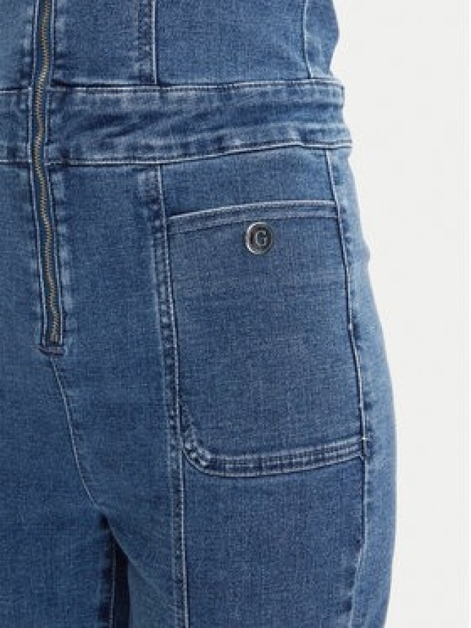 Guess Kombinezon W5GD1C D4LT0 Niebieski Regular Fit