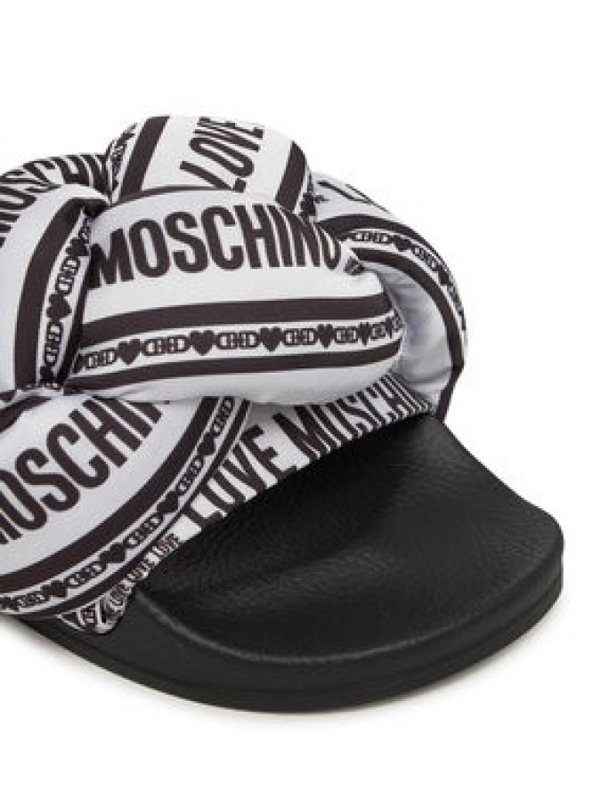 LOVE MOSCHINO Klapki JA28312G0MIW310A Biały