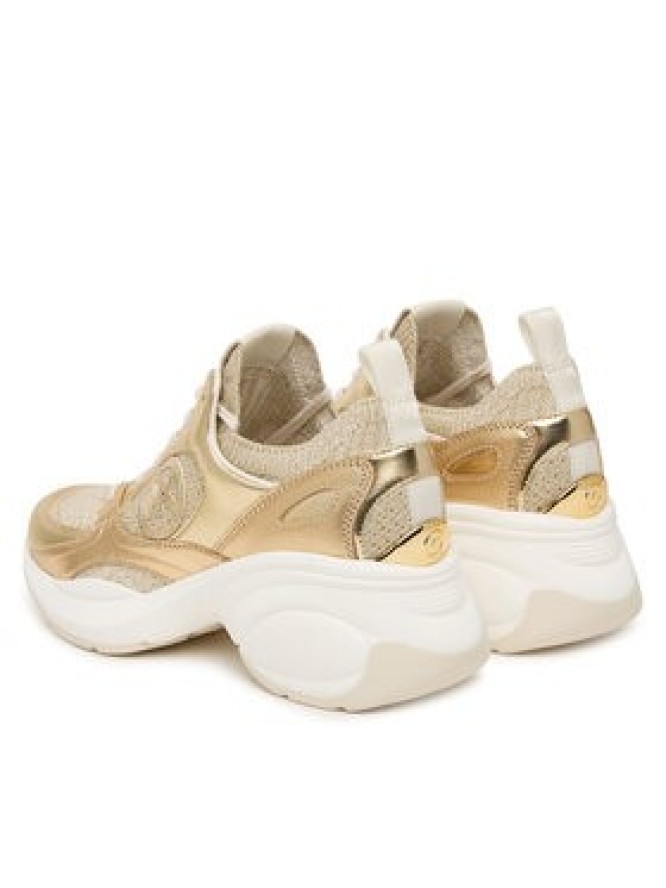 MICHAEL Michael Kors Sneakersy Zuma 43T6ZUFS1S Złoty