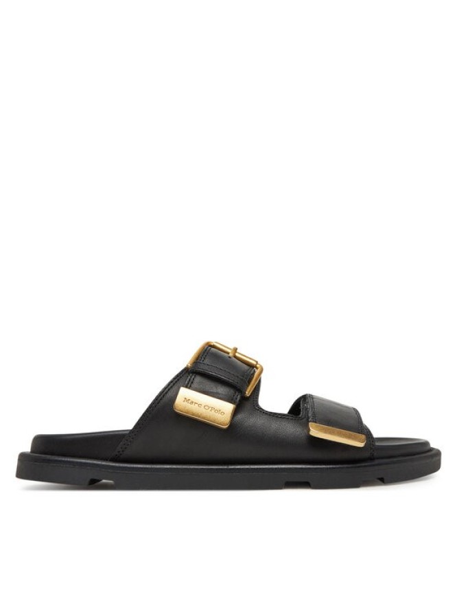 Marc O'Polo Klapki RR2M3061 Czarny