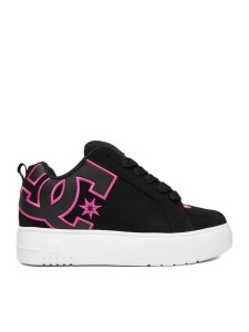 DC Shoes Sneakersy CEO-COURT GRAFFIK PLATFORM DC02422001 Czarny