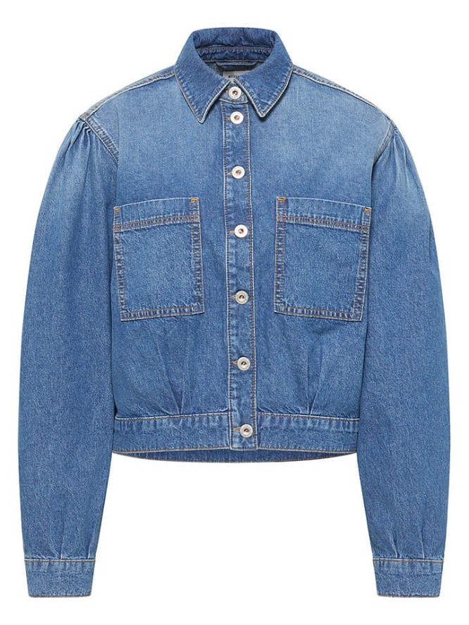 Mustang Kurtka dżinsowa w kolorze niebieskim rozmiar: S