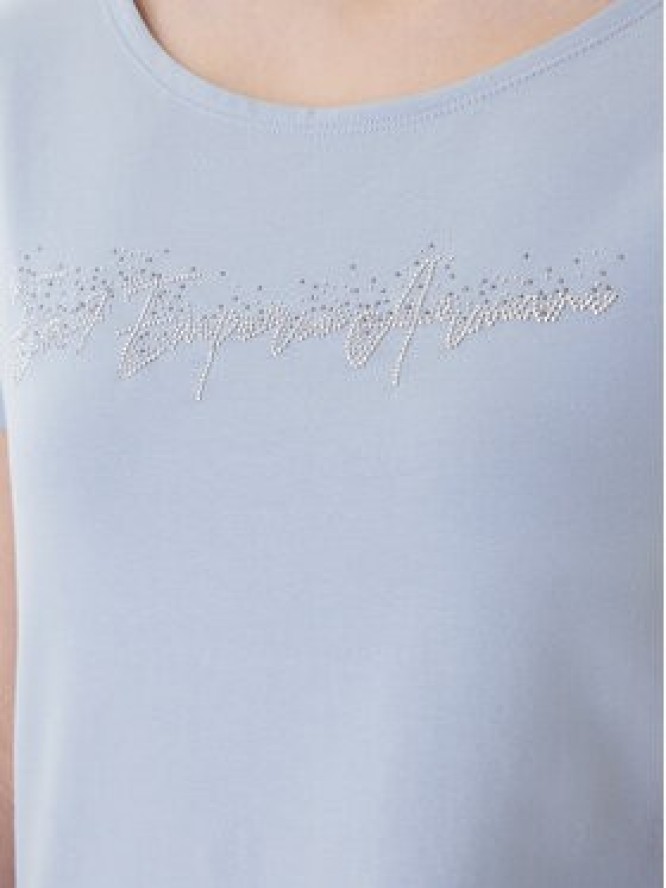 EA7 Emporio Armani T-Shirt 7W000978 AF10373 U9309 Niebieski Regular Fit
