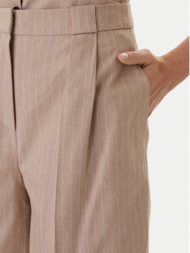 HUGO Szorty materiałowe Hamonu 50559853 Beżowy Relaxed Fit