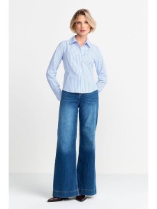 Rich&Royal Bluzka w kolorze błękitno-białym rozmiar: 34