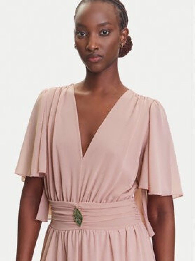 Fracomina Sukienka wieczorowa FQ25SD3011W41201 Różowy Regular Fit