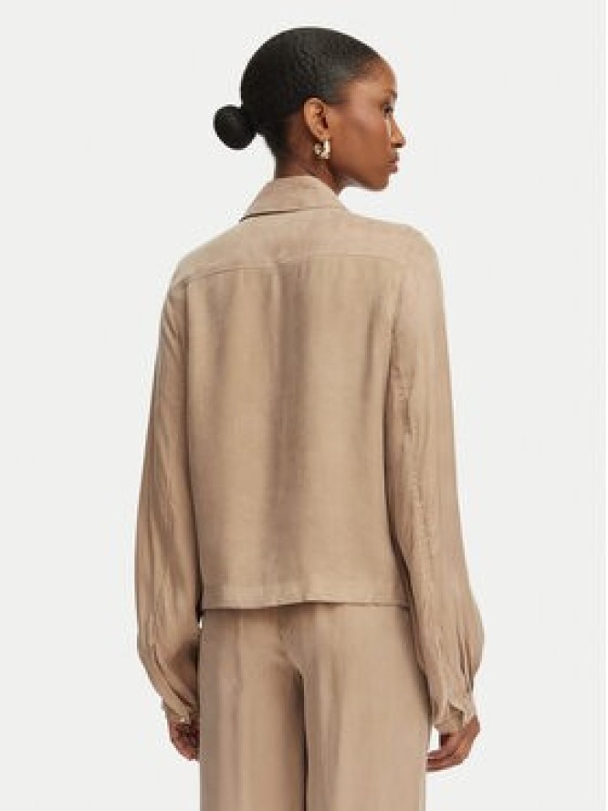 Guess Koszula W6GH22 W1789 Beżowy Regular Fit