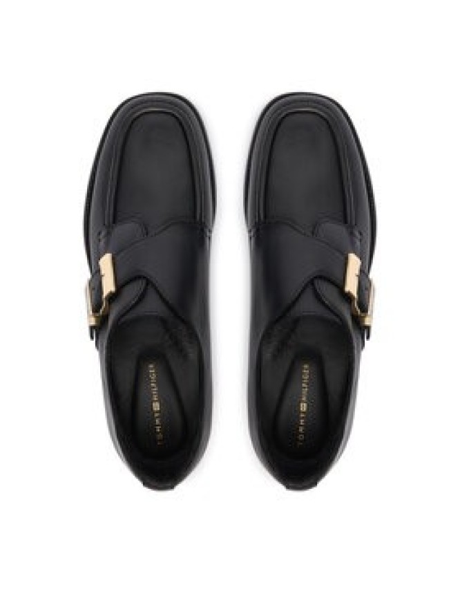 Tommy Hilfiger Półbuty Th Buckle Moc Toe Loafers FW0FW09536 Czarny