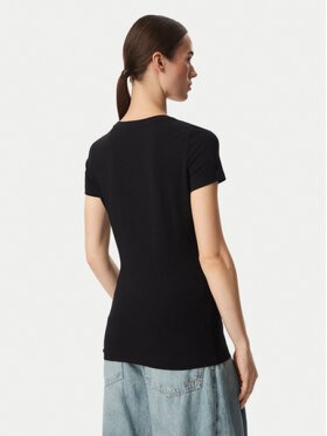 Guess T-Shirt W6YI21 K4337 Czarny Regular Fit