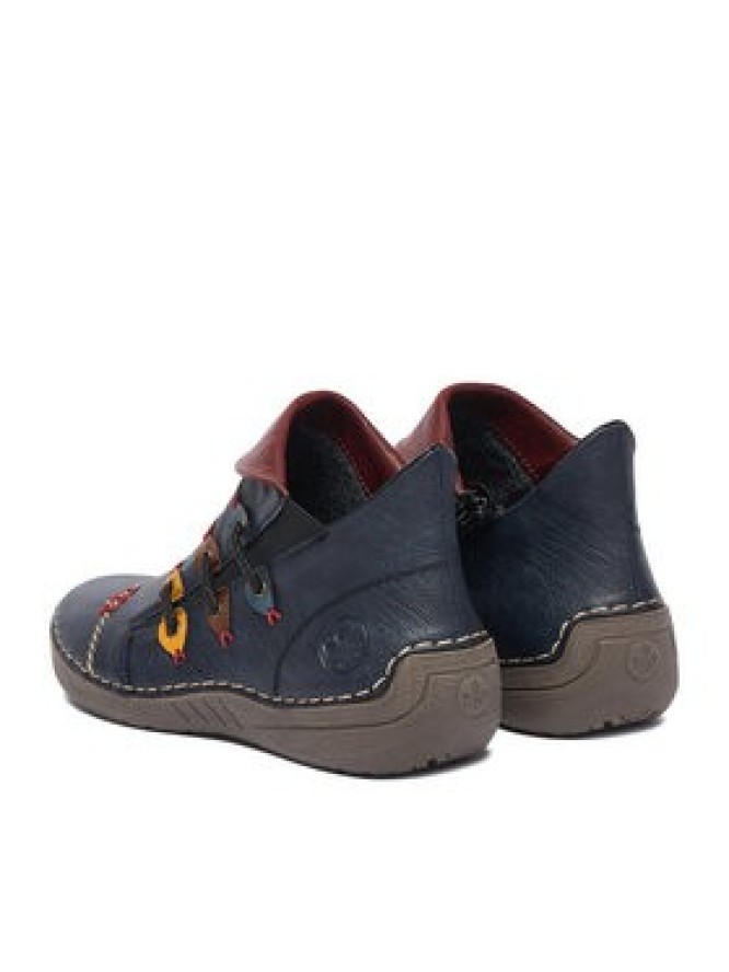 Rieker Botki CEO-72581-14 Granatowy