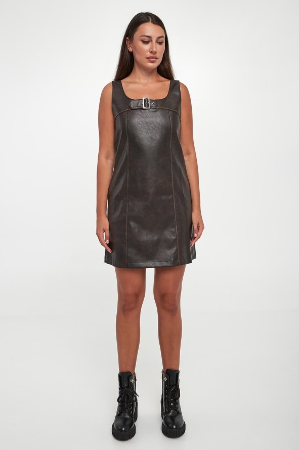 Sukienka z ekoskóry LIU JO