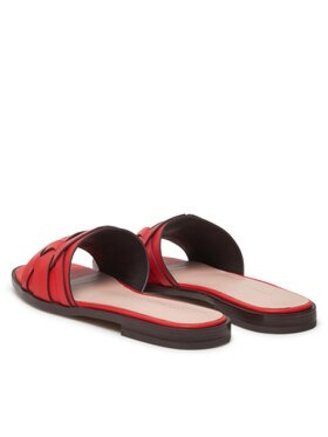 Coccinelle Klapki E4 SVP 17 01 01 Czerwony