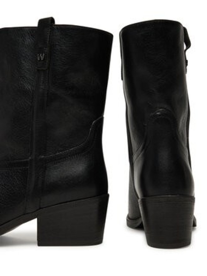 Weekend Max Mara Botki Ranch 2525796034600 Czarny