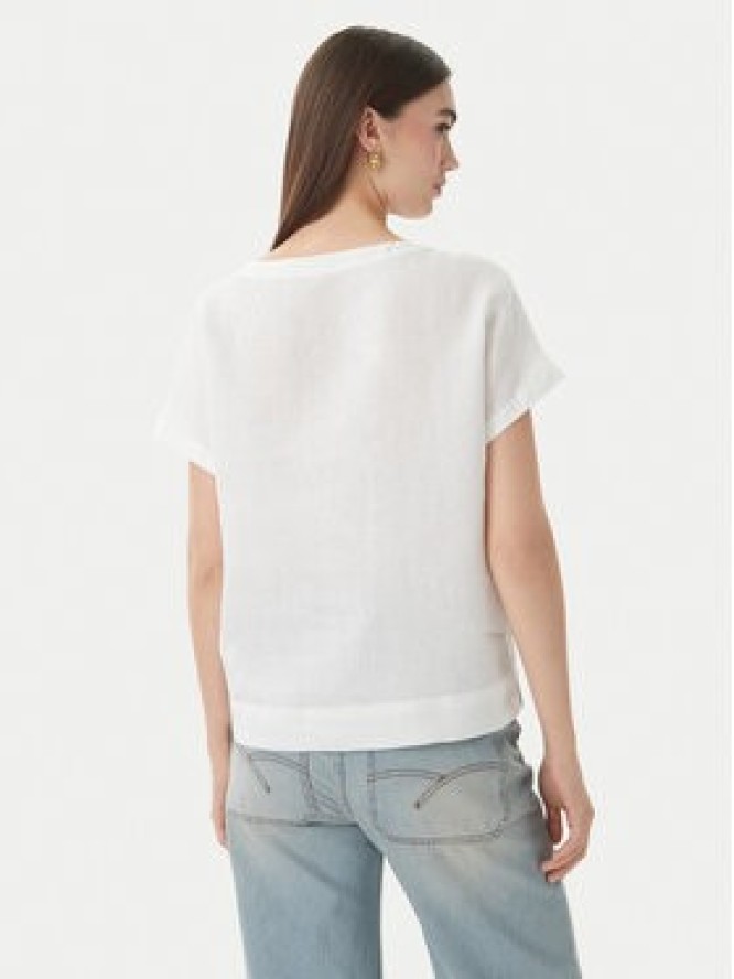 Marella T-Shirt Geyser 2615111132 Biały Regular Fit