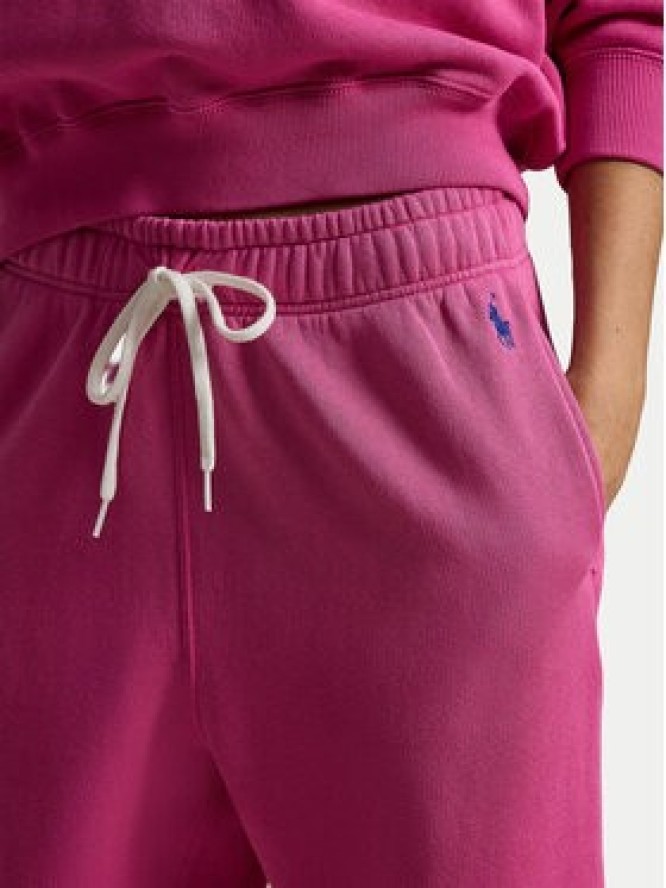 Polo Ralph Lauren Spodnie dresowe 211971700501 Różowy Tapered Fit