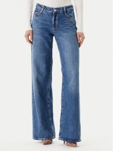 Guess Jeansy W5YA96 D5QKB Granatowy Regular Fit