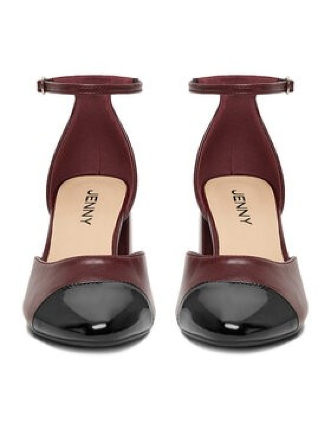 JENNY Czółenka CEO-PX239-01 Bordowy