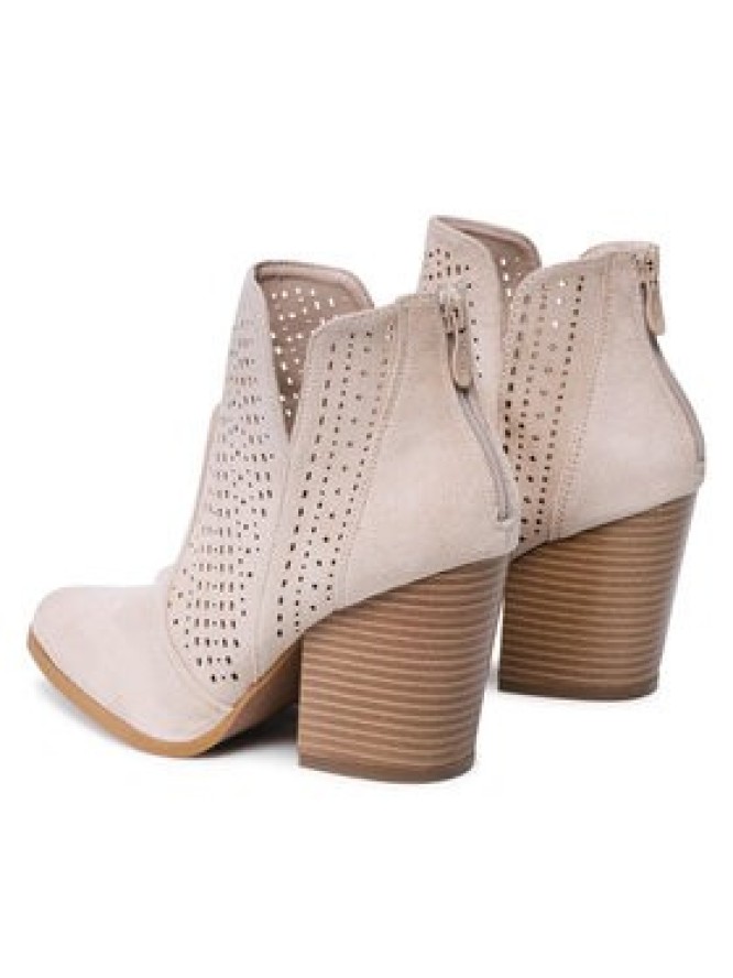 DeeZee Botki WS170608-02 Beżowy