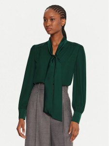 Rinascimento Koszula CFC0126204003 Zielony Regular Fit