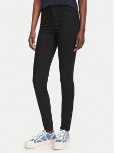 Guess Jeansy W6YA46 D1540 Czarny Skinny Fit