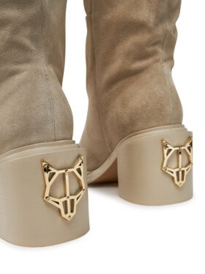 Naked Wolfe Kozaki Nature Beżowy