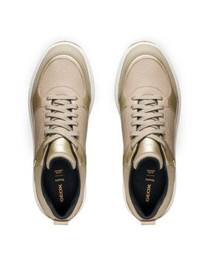 Geox Sneakersy D Spherica 4X4 B Abx D3626D 046NF C5379 Beżowy