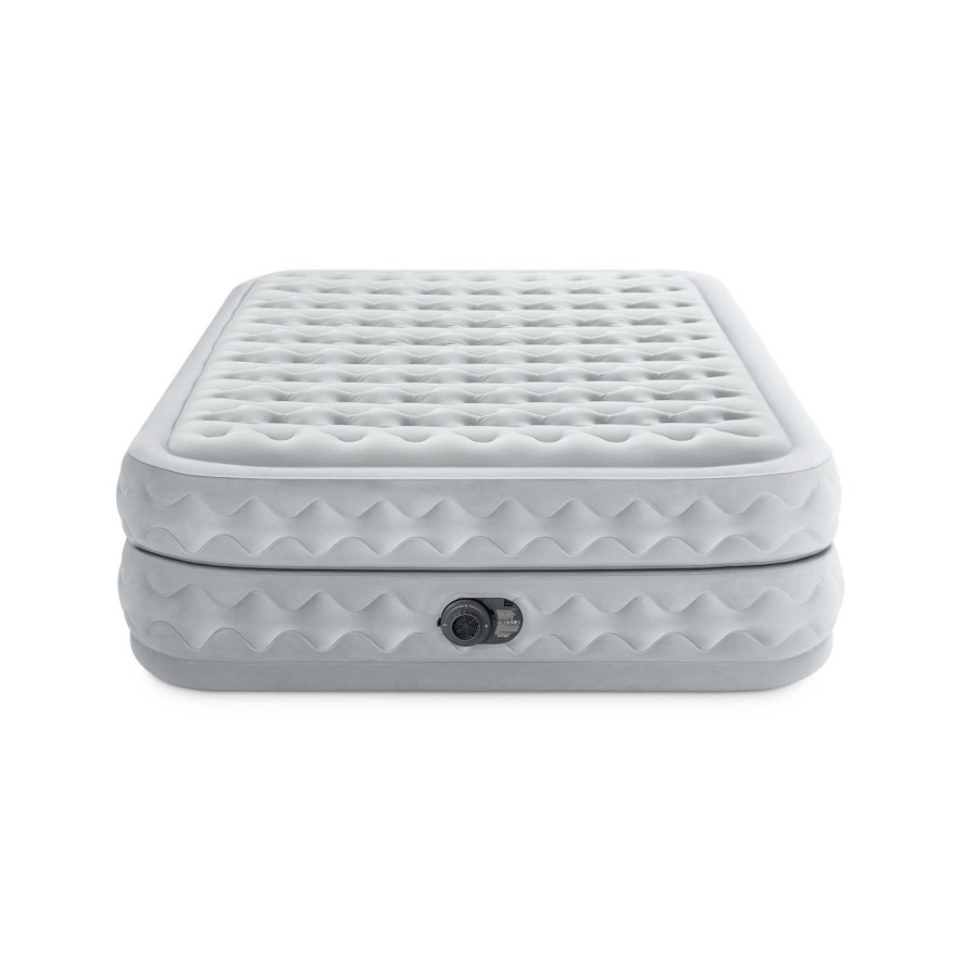Materac dmuchany dwuosobowy z pompką 203x152x51 cm Intex 64490ND