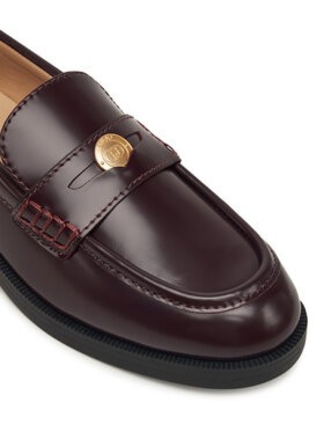 Liu Jo Loafersy Preppy 01 SF5129 PX362 Bordowy