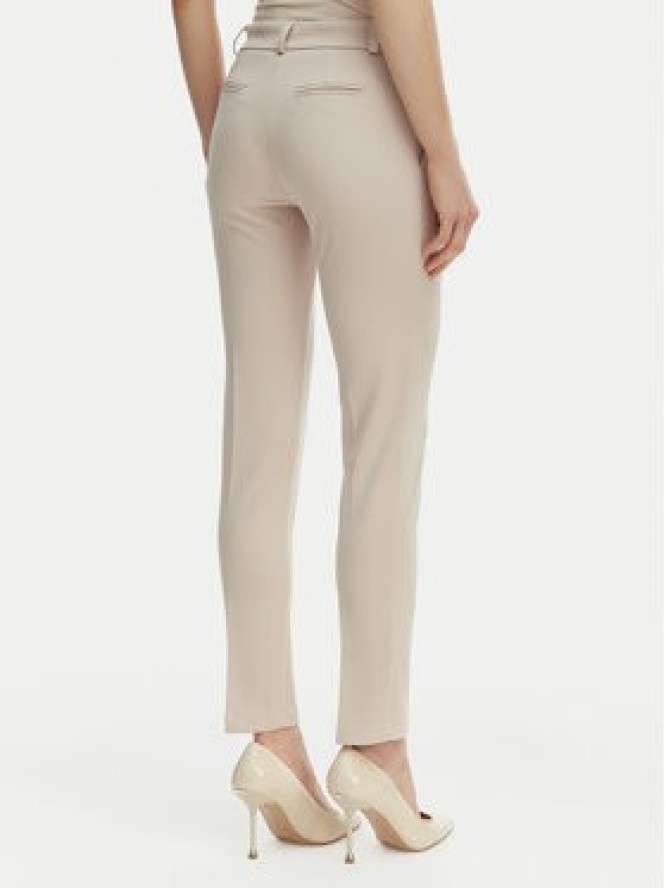 Rinascimento Spodnie materiałowe CFC0127865003 Beżowy Slim Fit