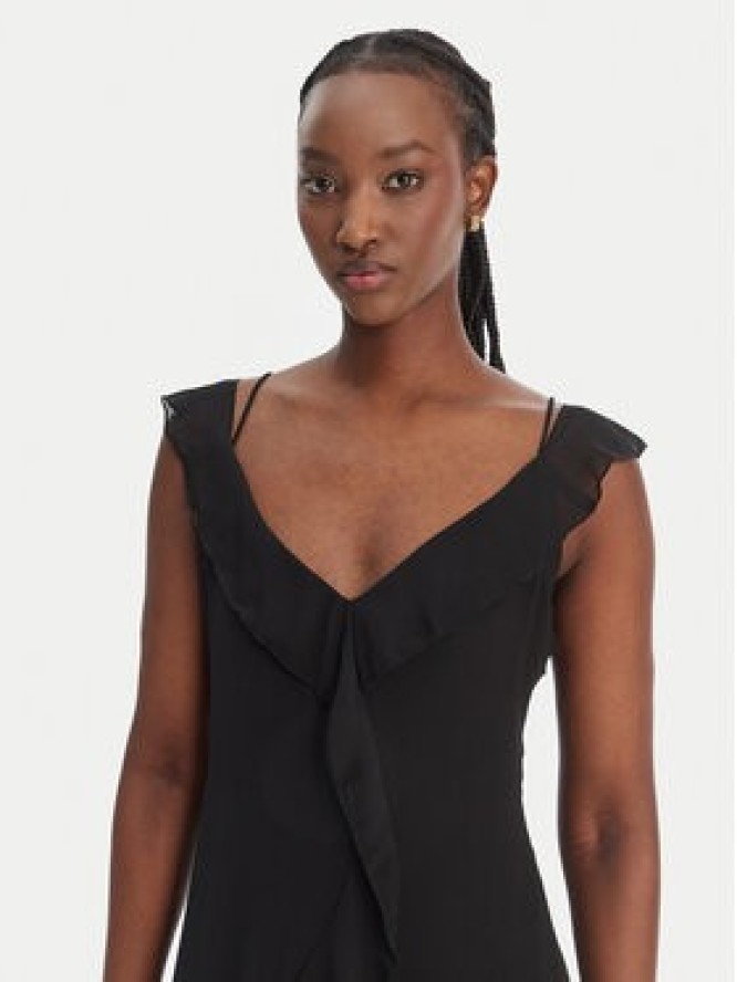 Eleh Sukienka letnia SS260337 Czarny Regular Fit