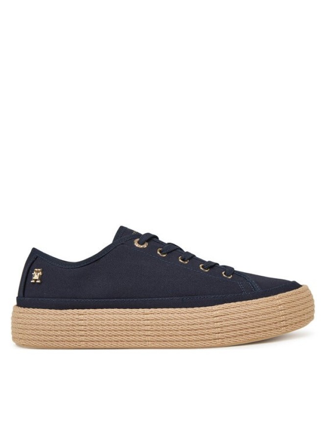 Tommy Hilfiger Espadryle Vulc Espadrille Sneaker FW0FW08404 Granatowy