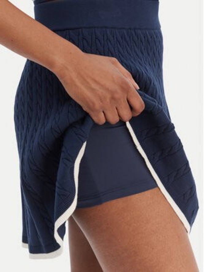 Guess Spódnica mini V6RD07 Z4652 Granatowy Regular Fit