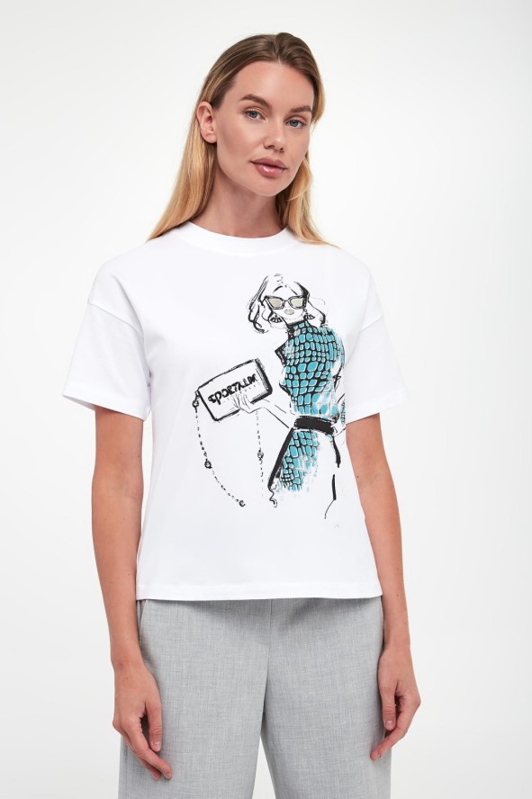 T-shirt damski SPORTALM