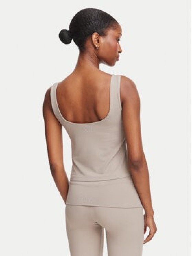 Guess Top V6YP18 K4788 Beżowy ciemny Slim Fit