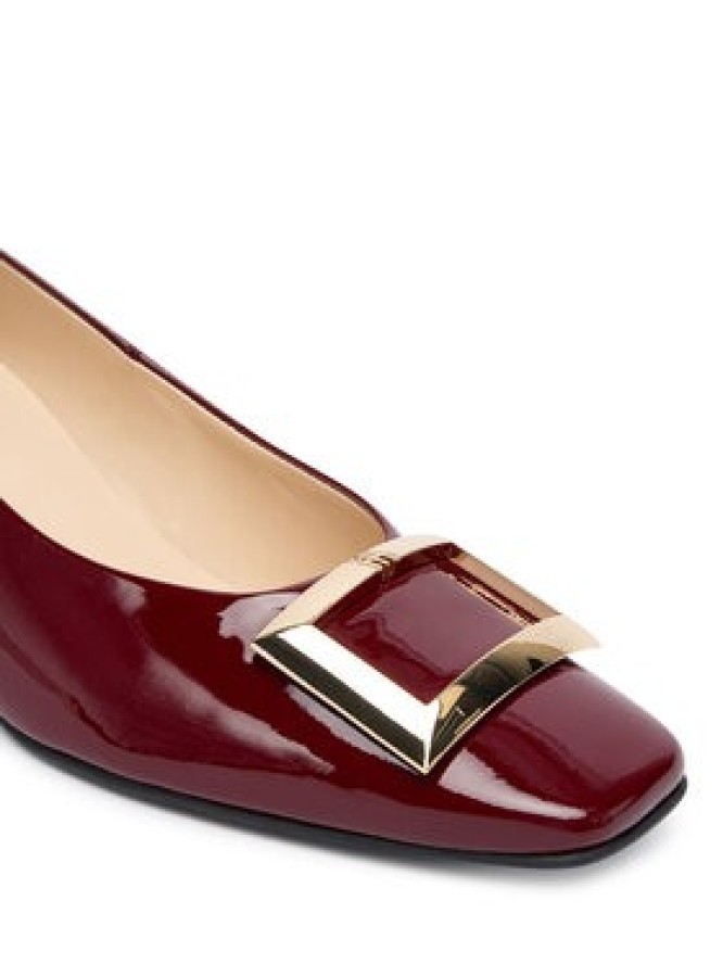 HÖGL Czółenka 0-104024-44000 Bordowy