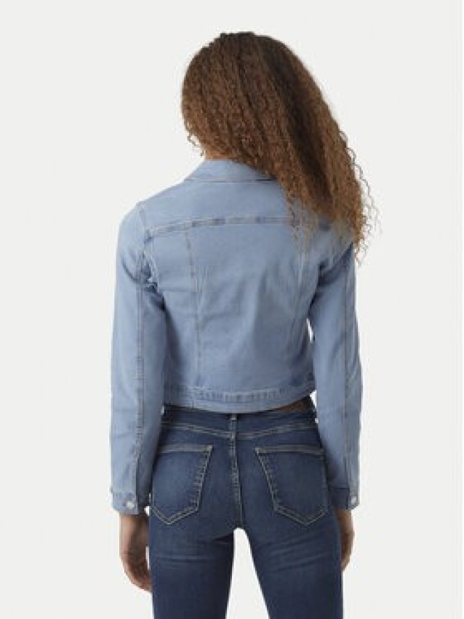 Vero Moda Kurtka jeansowa Luna 10279492 Błękitny Slim Fit