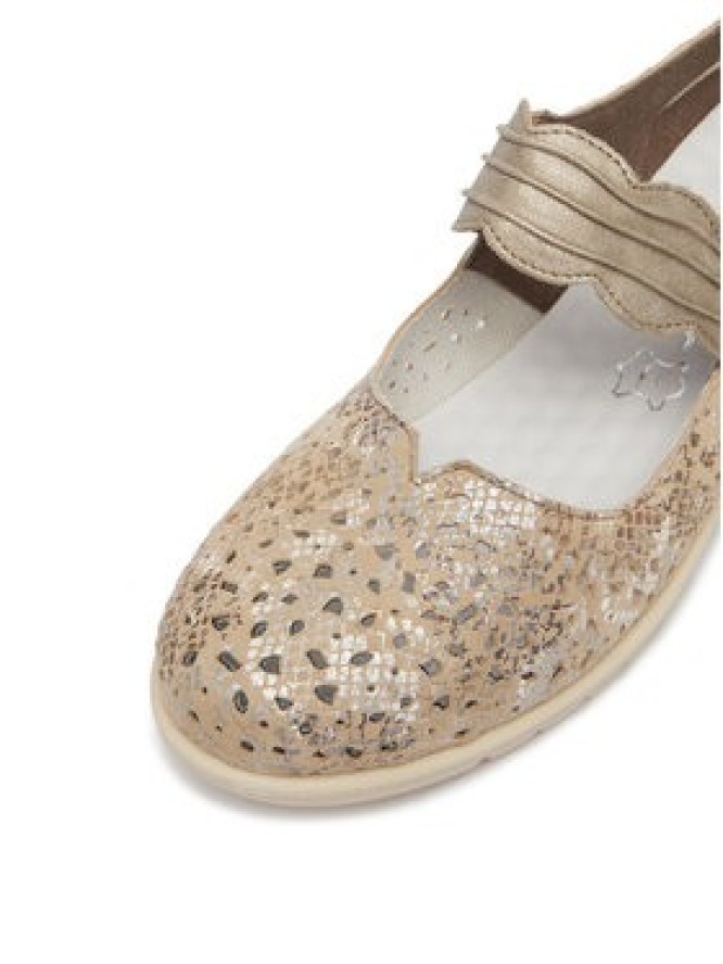 Rieker Półbuty CEO-L5359-90 Beżowy