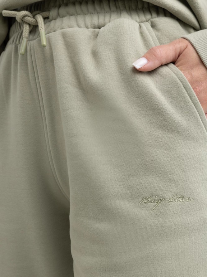 Spodnie damskie dresowe pistacjowe Foxie 302/ Megan 302