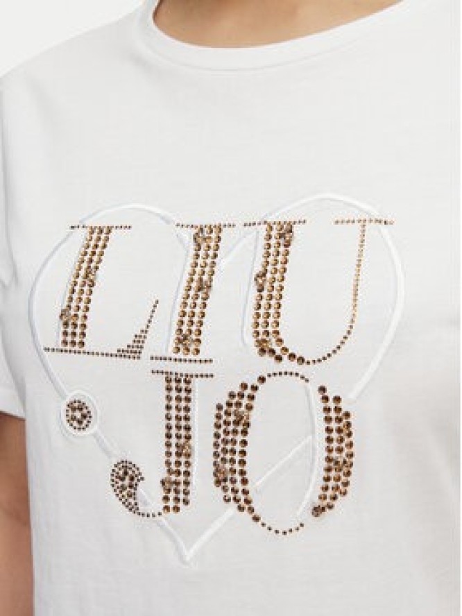 Liu Jo T-Shirt WA6489 JS923 Biały Regular Fit