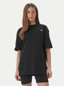 The North Face T-Shirt Essential Simple Dome NF0A8EVX Czarny Loose Fit
