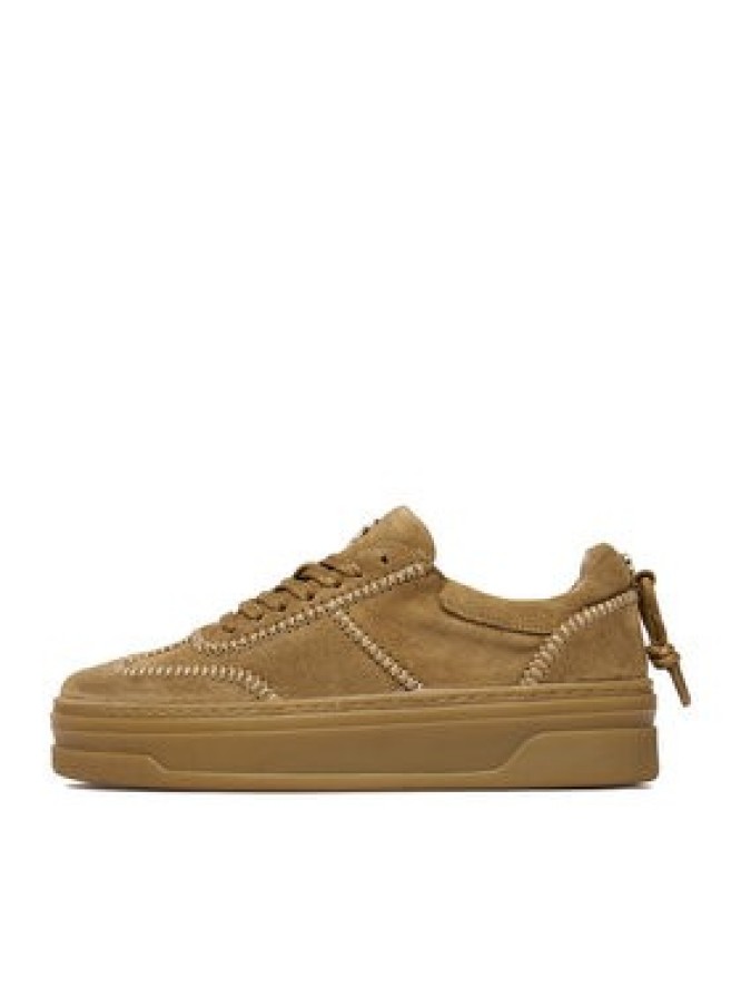 Beverly Hills Polo Club Sneakersy EO-WI16-MALMO-01 Beżowy ciemny