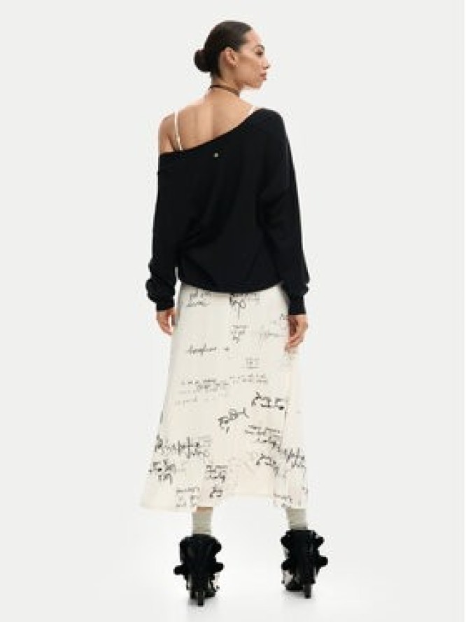 Desigual Komplet sweter i sukienka Morisot 26SWVK33 Écru Regular Fit