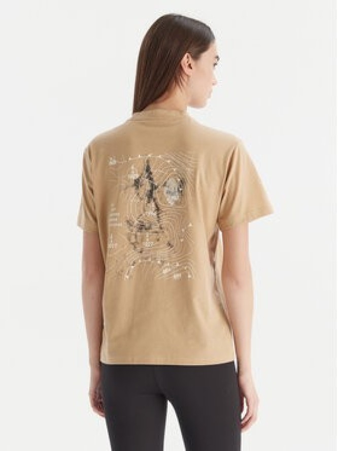 adidas T-Shirt City Tech Summer Graphic JV8600 Beżowy Regular Fit