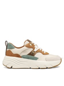 Geox Sneakersy D Diamanta D36UFE 022BC CT65V Brązowy