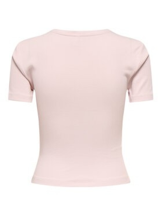 ONLY T-Shirt Femke 15369336 Różowy jasny Slim Fit